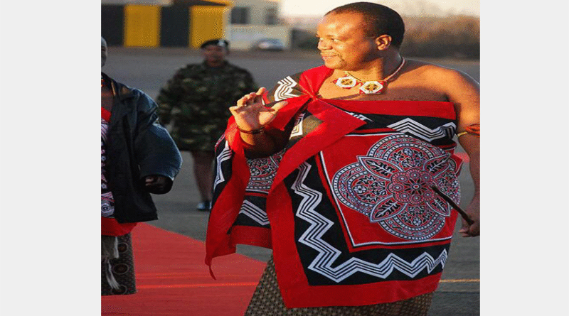 Él es el rey africano que viaja con 16 esposas y 30 hijos: su llegada se volvió viral