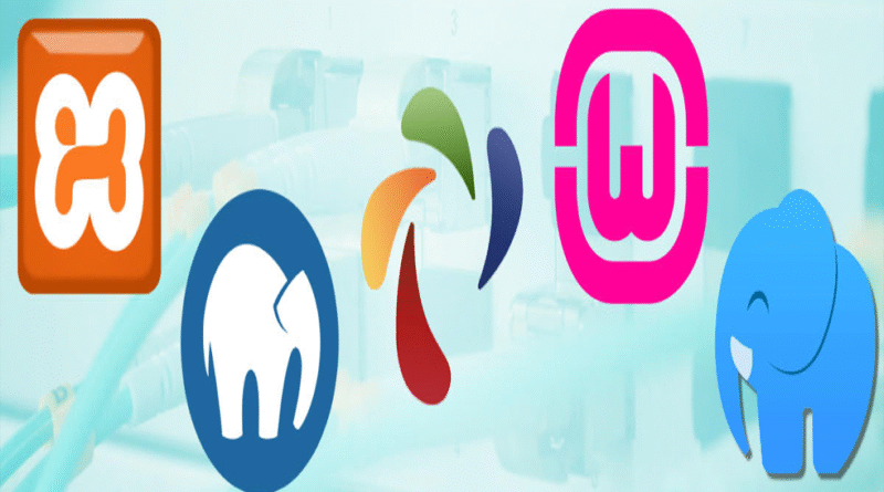 servidores virtuales locales servidor local desarrollo web XAMPP qué es WAMP descargar Laragon servidor local Docker desarrollo web entorno local programación